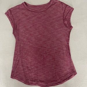 Red Lululemon shirt